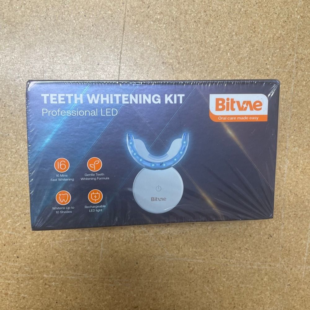 Bitvae Teeth Whitening Kit Professional LED Light Gentle Formula